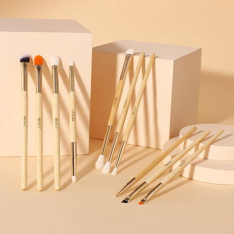 Bamboo Makeup Brushes Set
