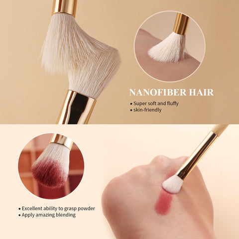 Bamboo Makeup Brushes Set