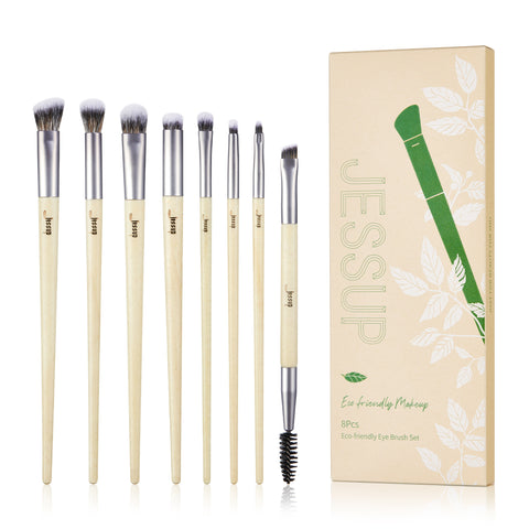 Eco-Friendly Makeup Brushes Set