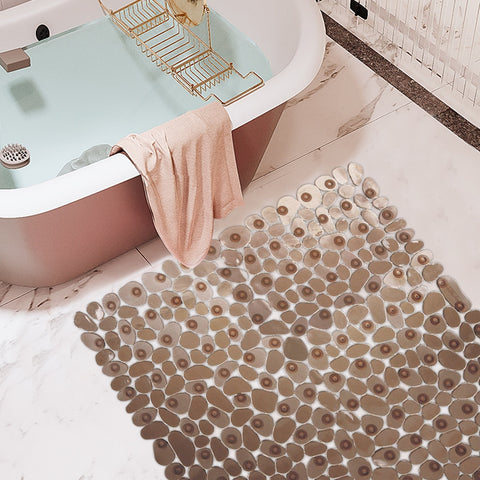 Non-slip Square Carpet Bathing Shower Bathtub PVC Pad