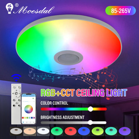Smart LED Round Ceiling RGB Light