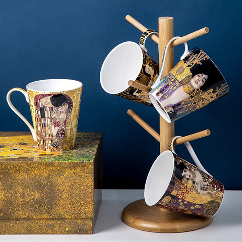 Famous Gustav Klimt Painting Mugs