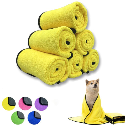 Soft Fiber Quick-drying Dog and Cat Towels