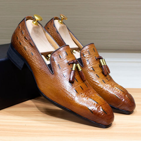 Luxury Mens Tassel Loafer