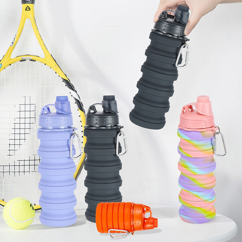 Portable Retractable Silicone Bottle